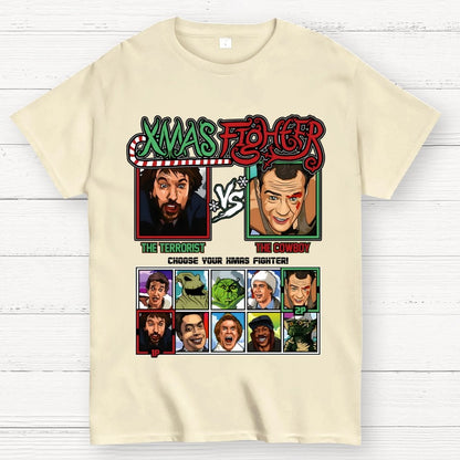 Xmas Fighter - Die Hard Geek T-Shirt