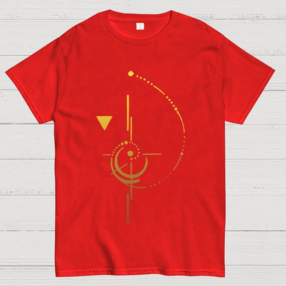 Gold Edition Fibonacci Rectangle Unisex Geek T-Shirt