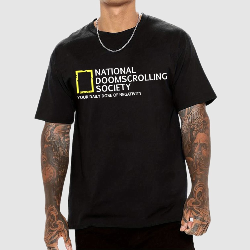 National Doomscrolling Society Geek T-Shirt