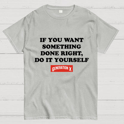 Do It Yourself Light Generation X Geeky T-Shirt