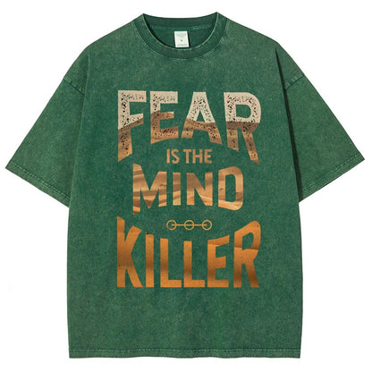 Fear Is The Mind-Killer Vintage Distressed T-shirt