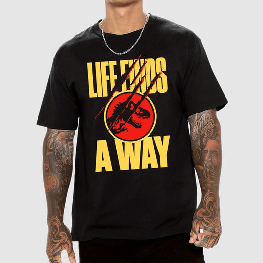 Life Finds A Way Unisex Geek T-Shirt