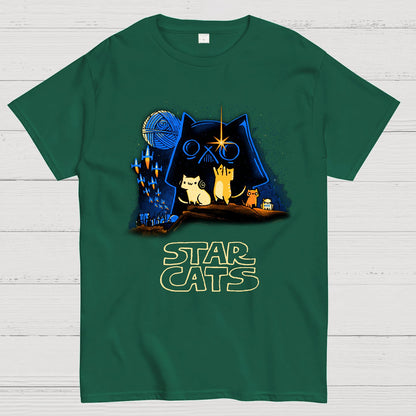 Star Cats Geek T-Shirt