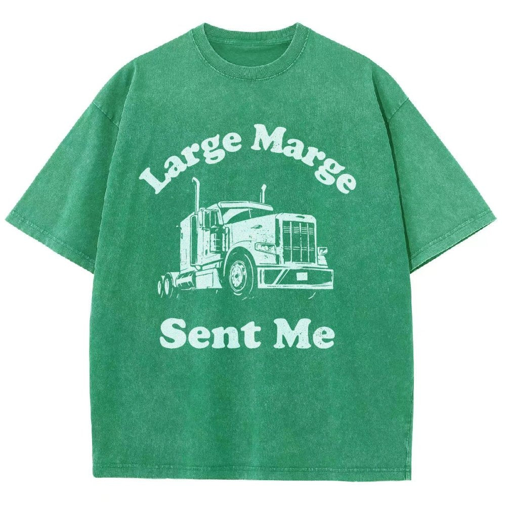 Large Marge Sent Me Vintage Distressed T-shirt