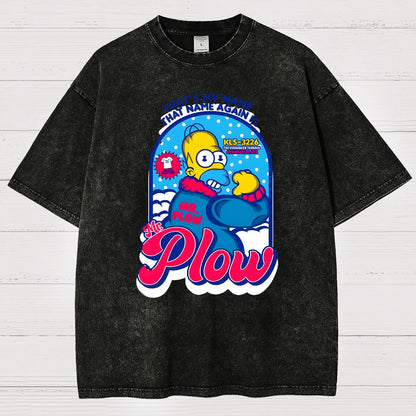 Mr. Plow Vintage Distressed T-shirt