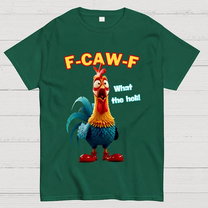 Chicken F-CAW-F What The Heli Geek T-Shirt