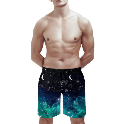 Starry Constellation Geek Shorts
