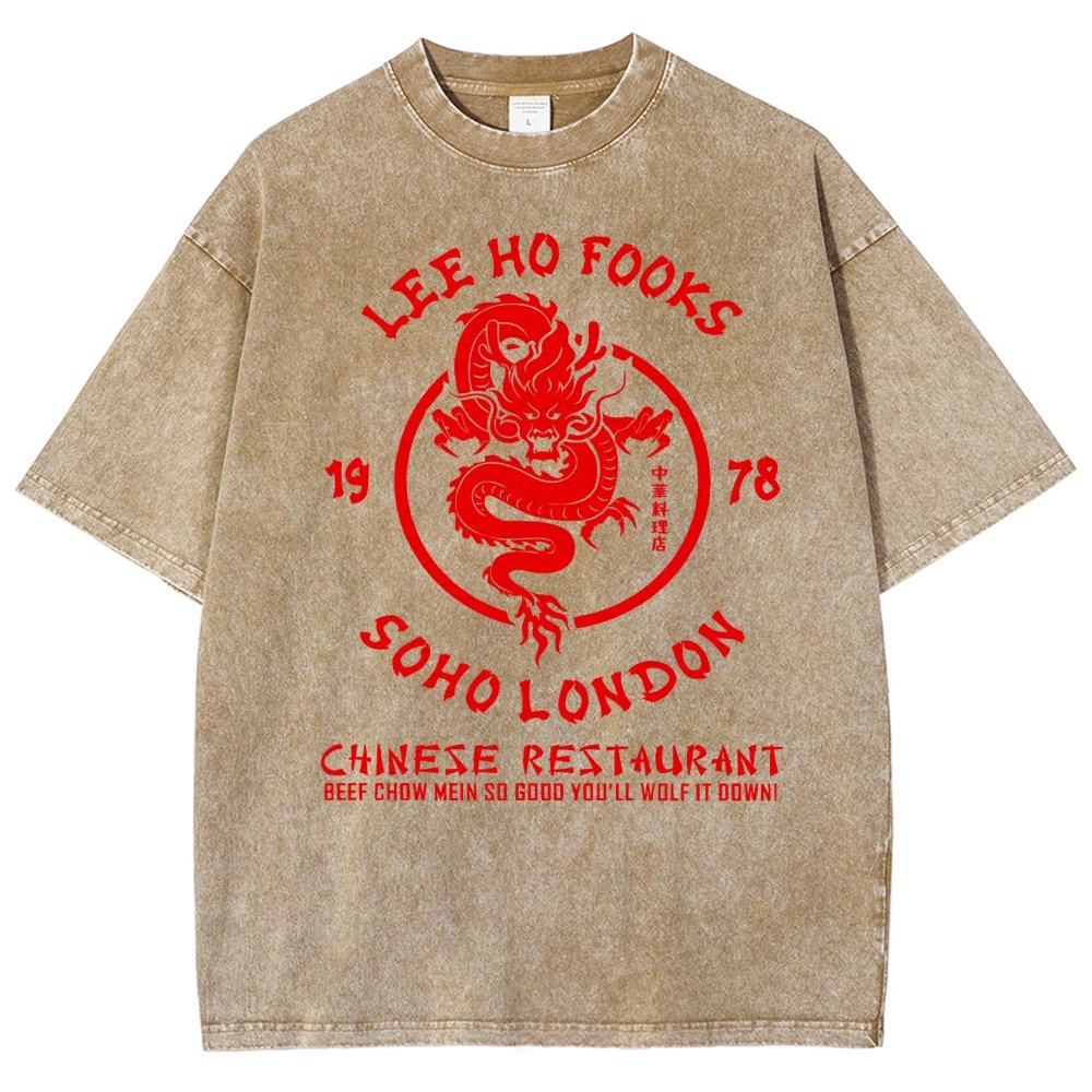 Lee Ho Fooks Chinese Restaurant Vintage Distressed T-shirt