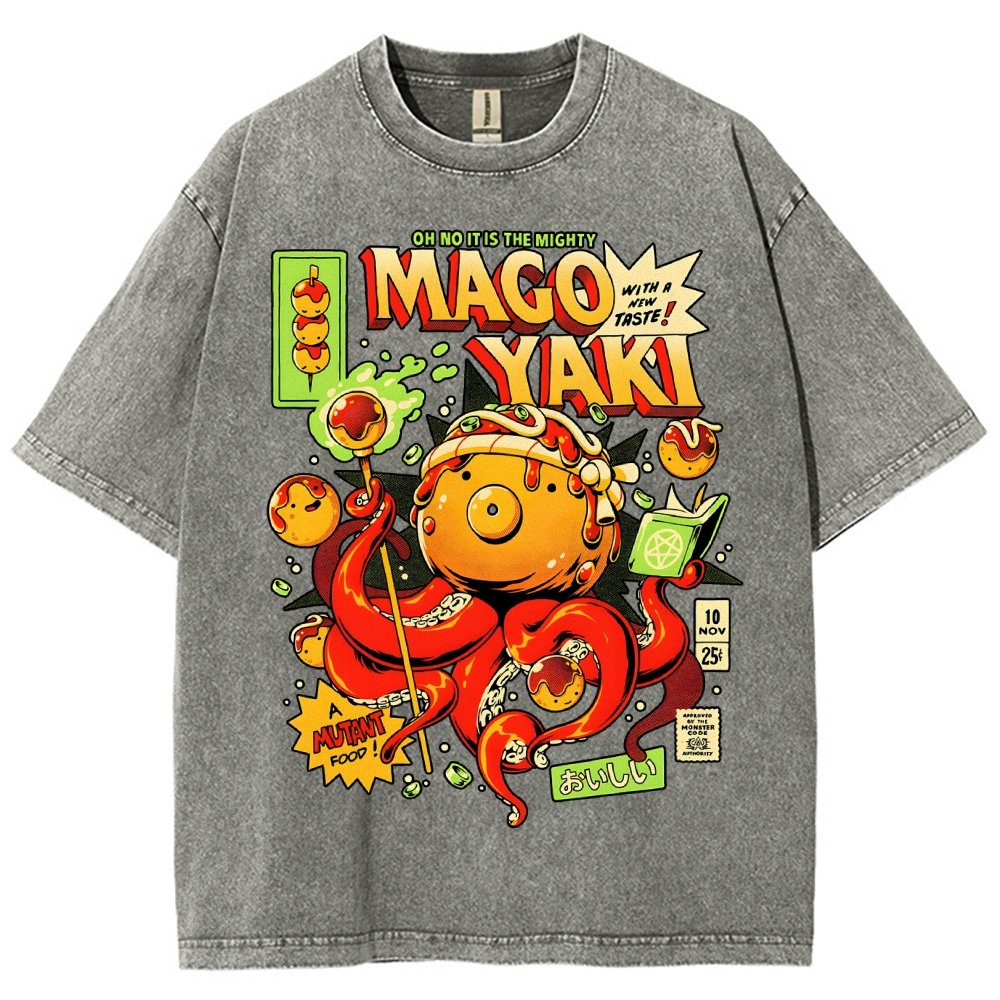Magoyaki Vintage Distressed T-shirt