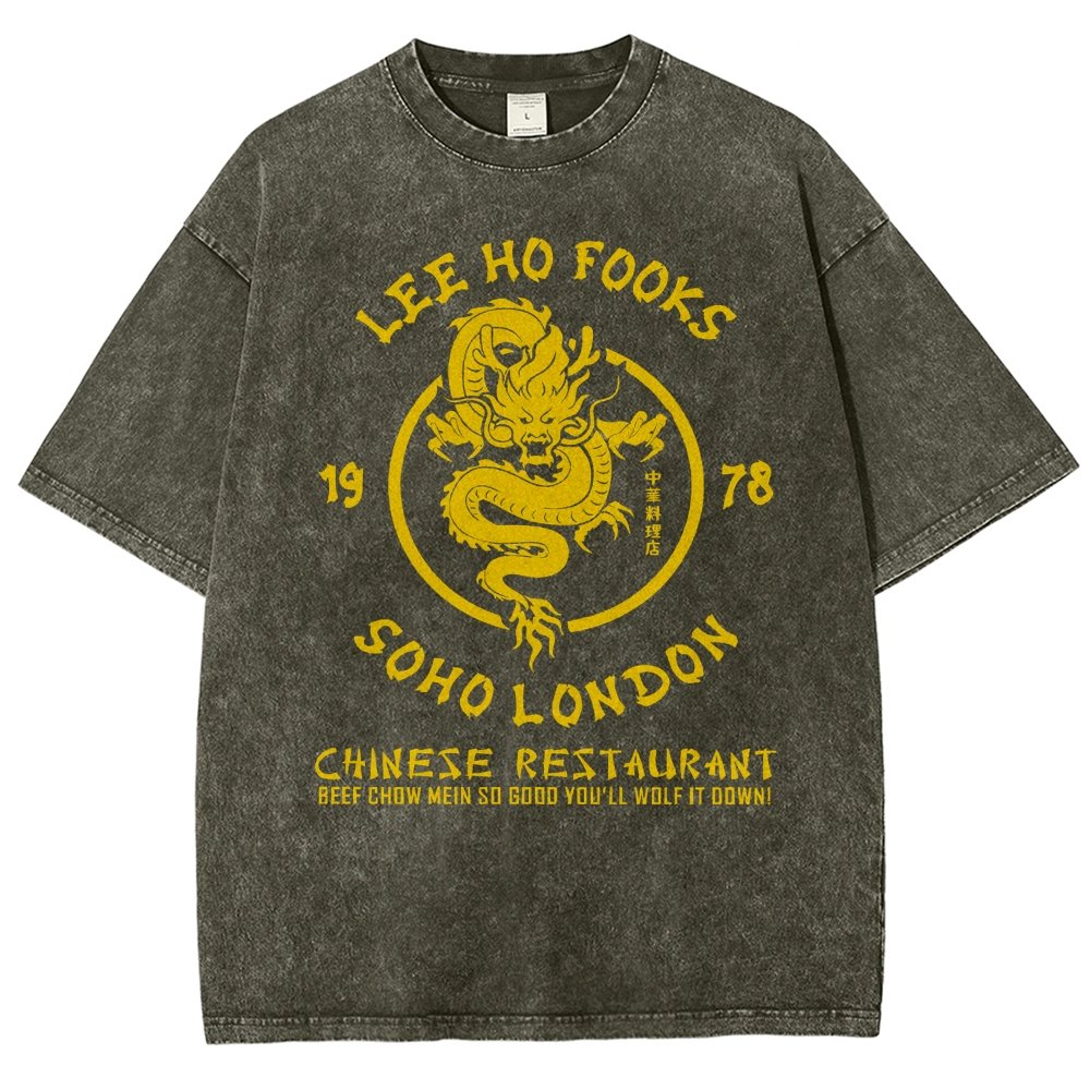 Lee Ho Fooks Chinese Restaurant Vintage Distressed T-shirt