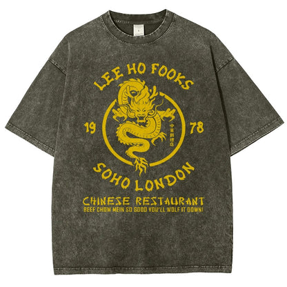 Lee Ho Fooks Chinese Restaurant Vintage Distressed T-shirt