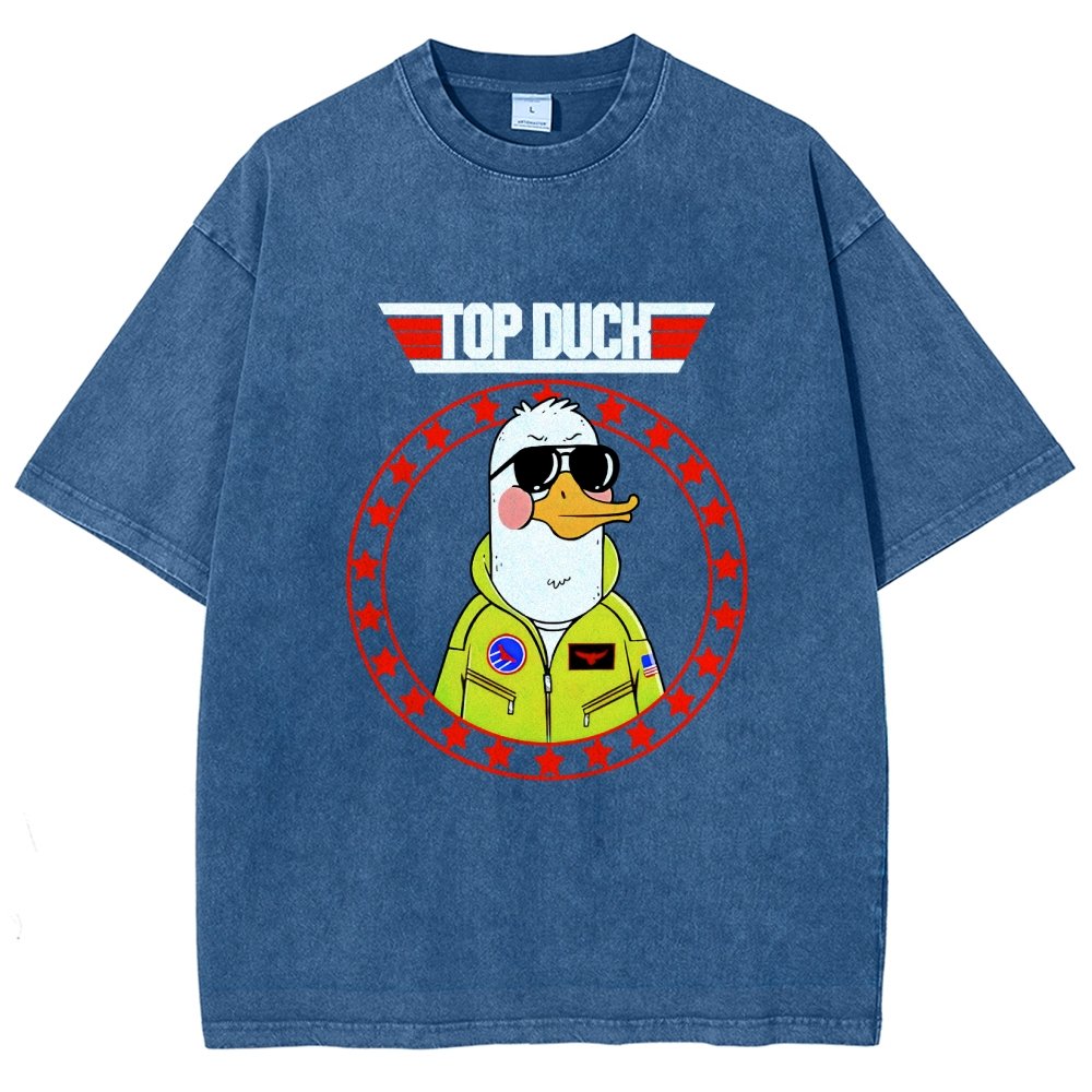 Top Duck Vintage Distressed T-shirt