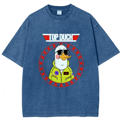 Top Duck Vintage Distressed T-shirt