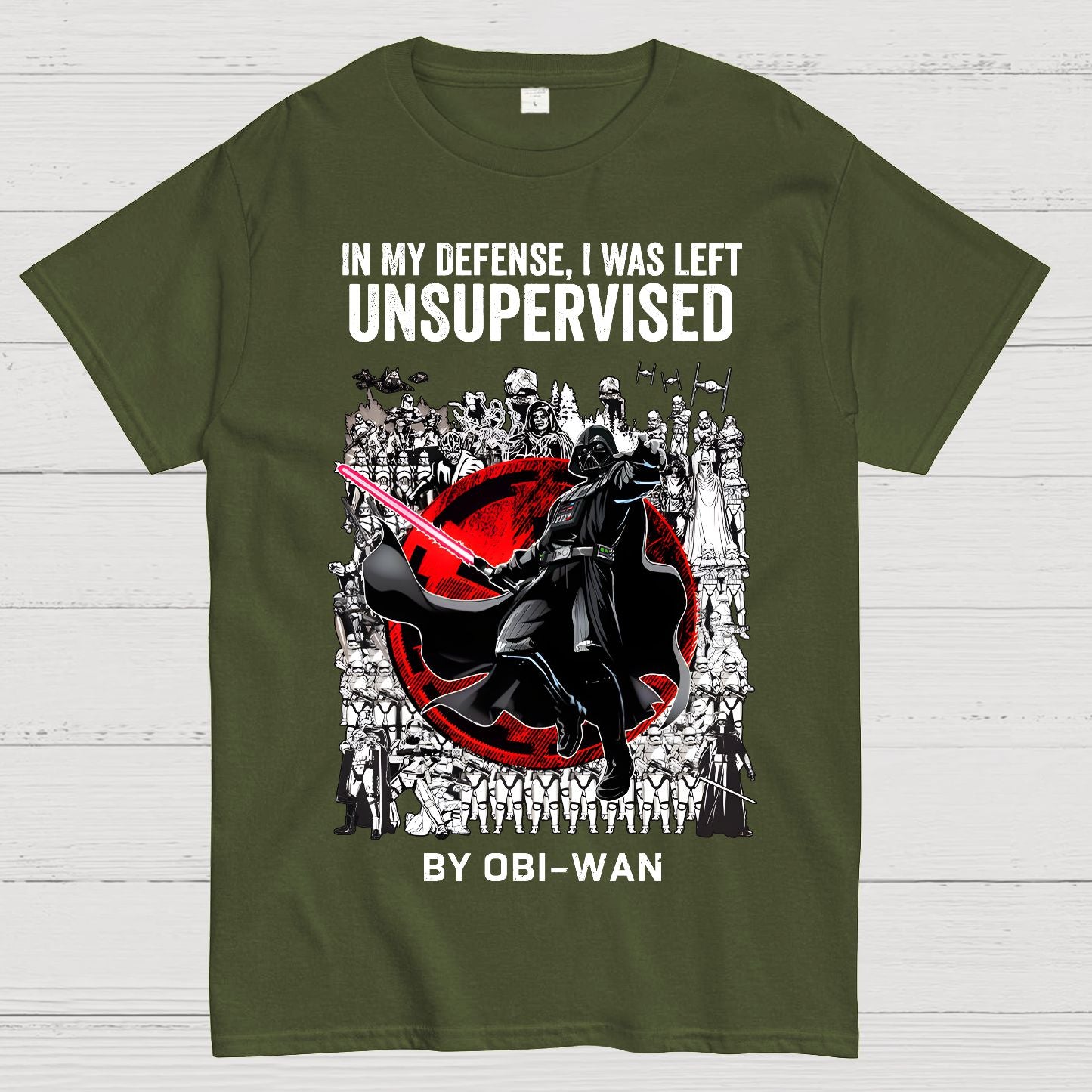 In My Defense I Was Left Unsupervised Geek T-Shirt