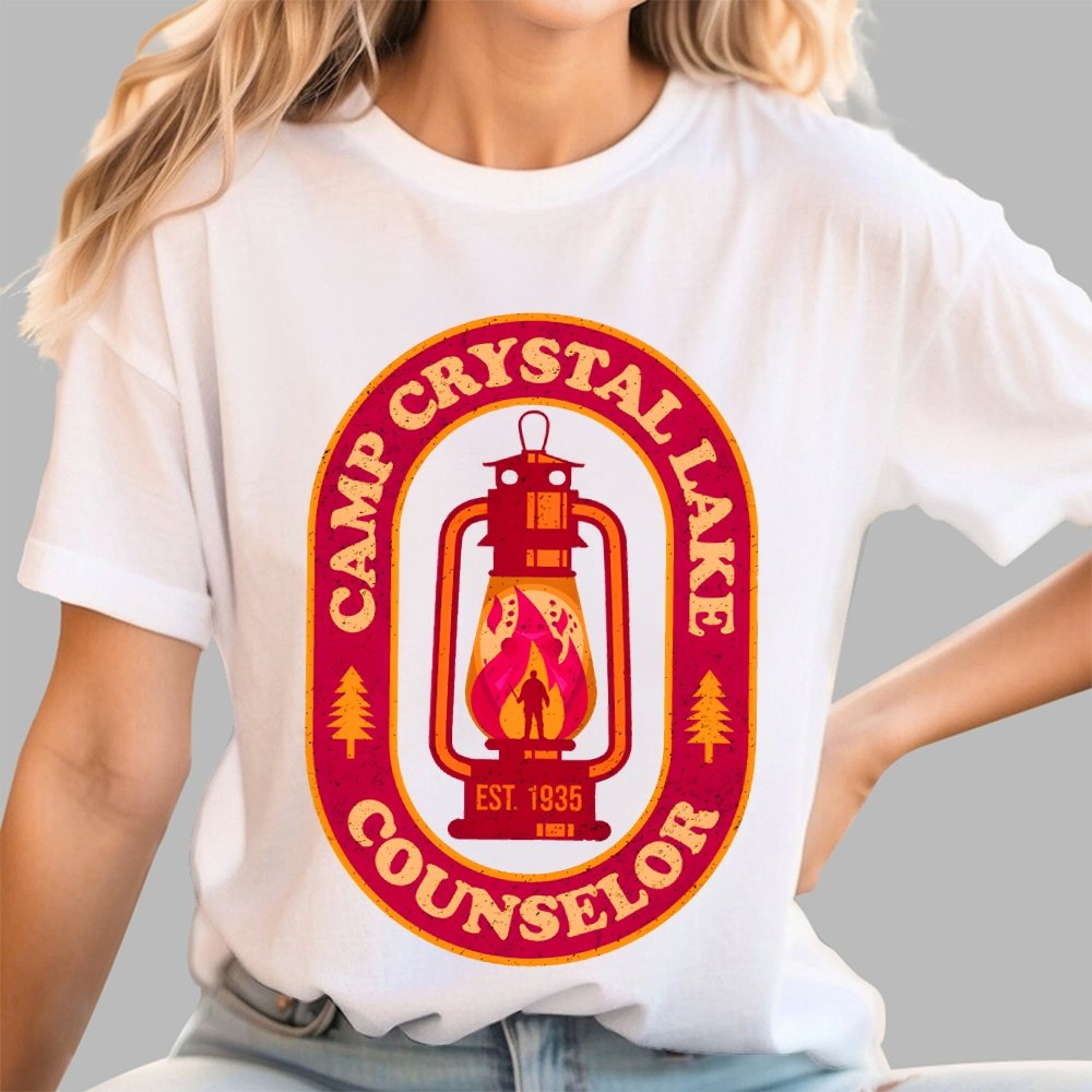 Camp Mystic Lake Counselor For Halloween Season Geek T-Shirt