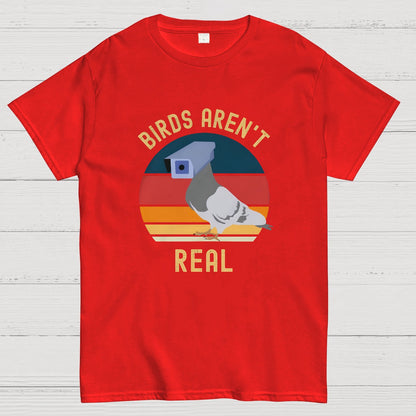 Birds Aren't Real , If It Flies It Spies Geeky T-Shirt