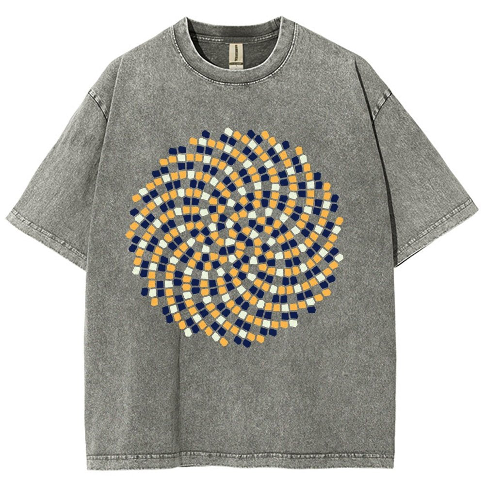 Fibonacci modulus Vintage Distressed T-shirt