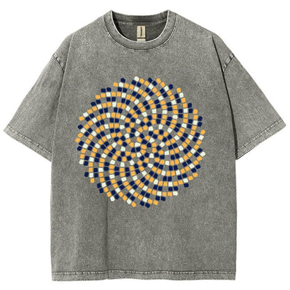 Fibonacci modulus Vintage Distressed T-shirt