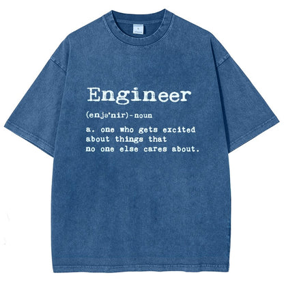 Engineer Definition  Vintage Distressed T-shirt