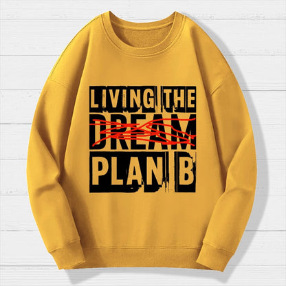 Living Plan B Geek Cotton Sweatshirt