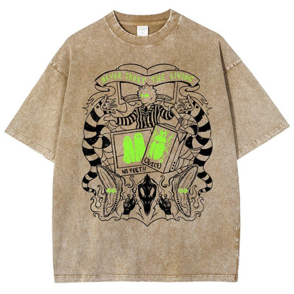 Never Trust the Living Vintage Distressed T-shirt