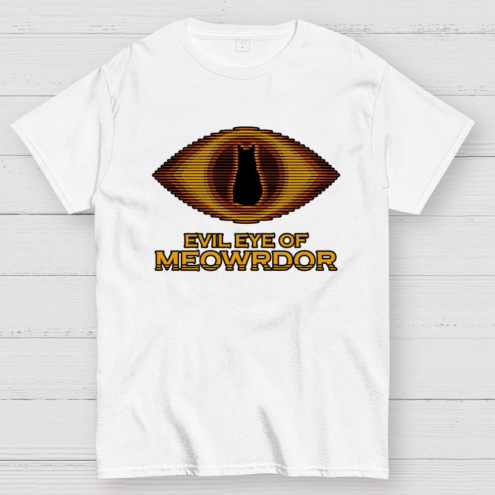 Mysterious Eye of Kittyland Cat Geek T-Shirt