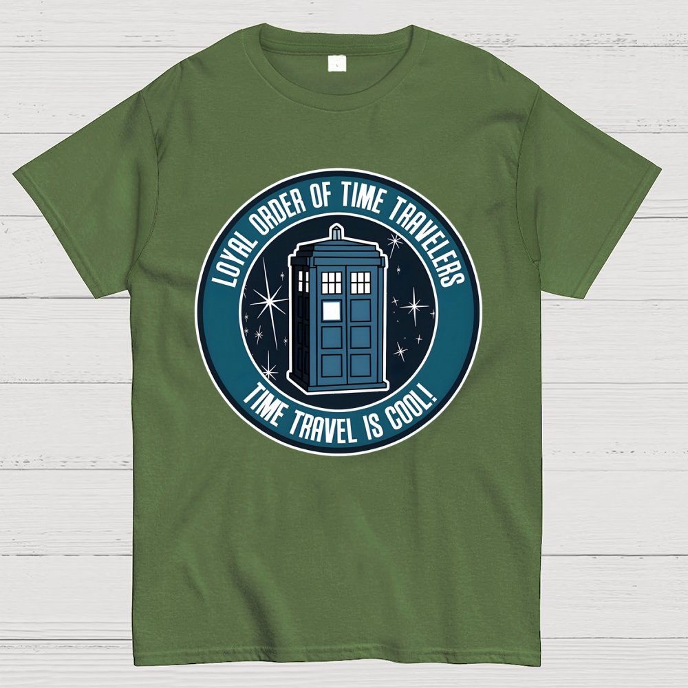 Time Travel is Cool Geek T-Shirt