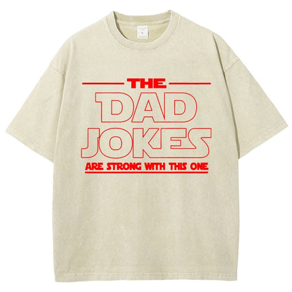 The Dad Jokes Vintage Distressed T-shirt