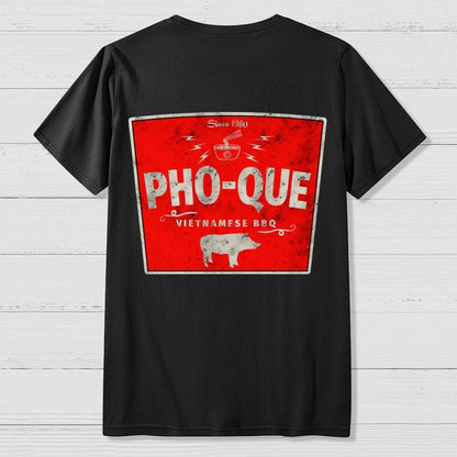 Pho Que Back Printing Geek T-Shirt