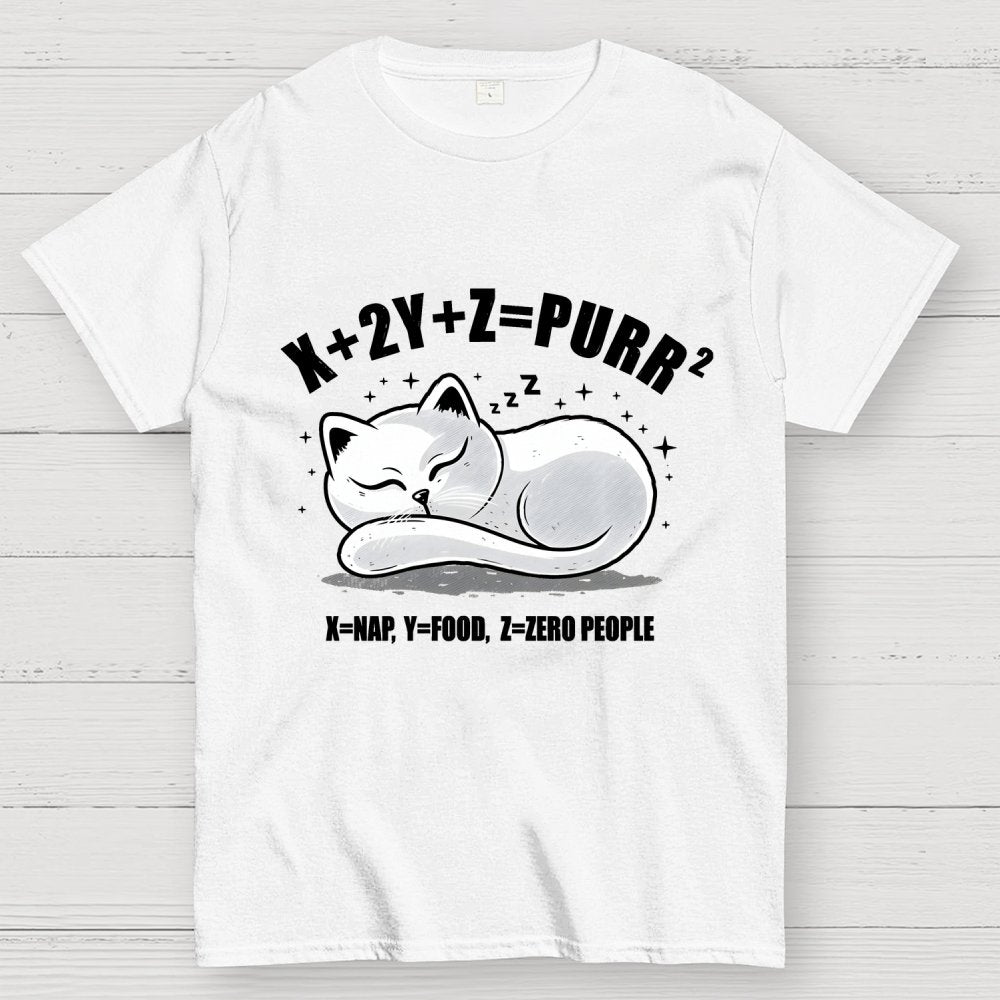 Purrfect Equation Geek T-Shirt