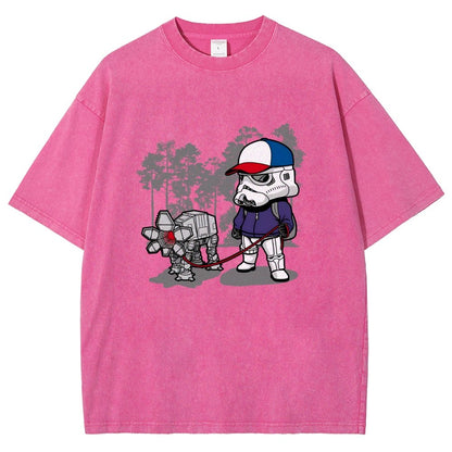 Stranger Duo Vintage Distressed T-shirt