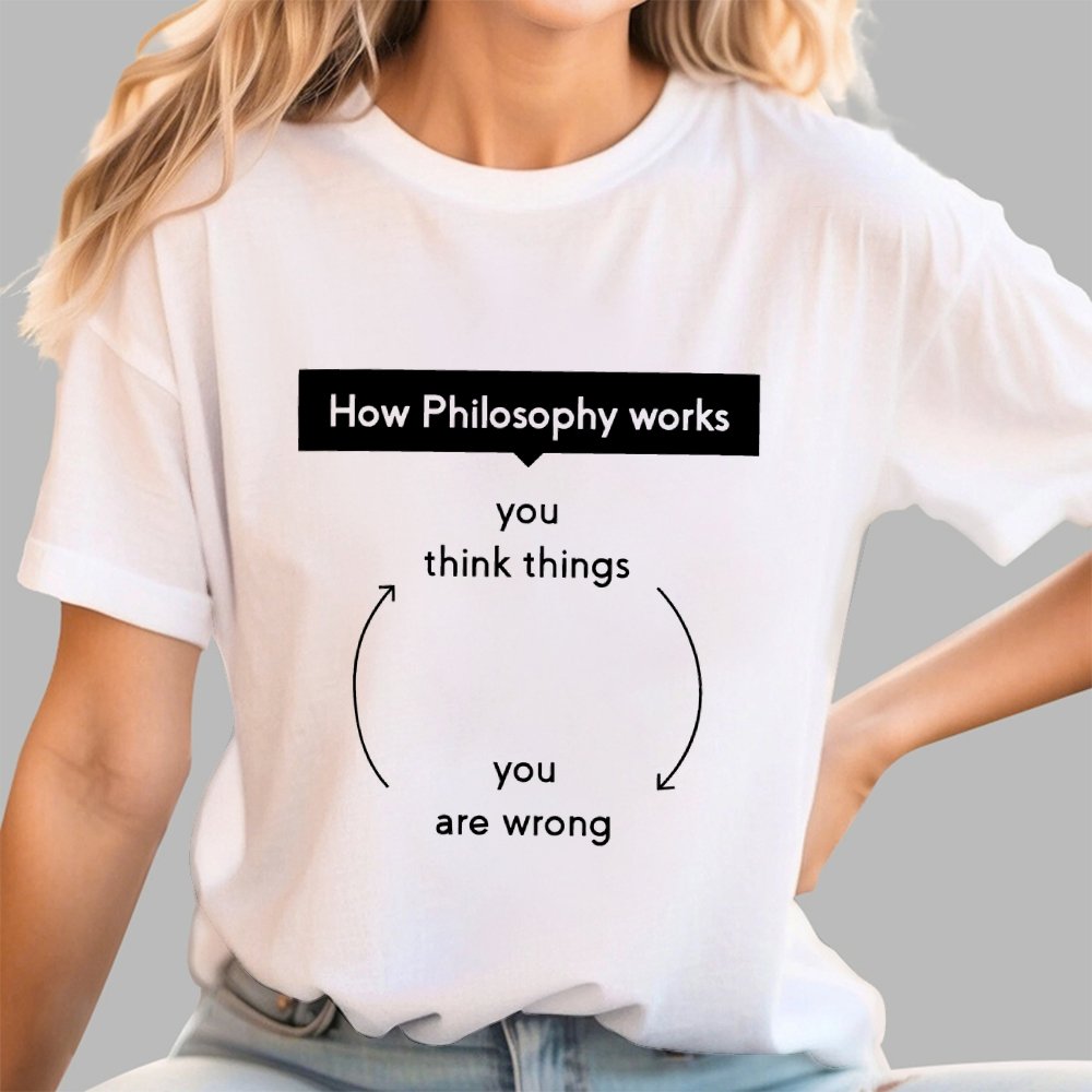 How Philosophy works Geek T-Shirt