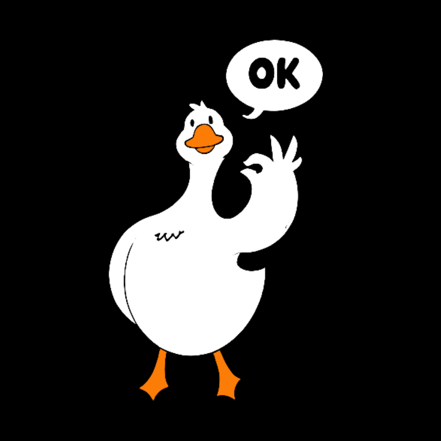 Duck ok Funny Geeky T-Shirt