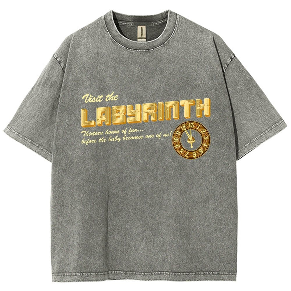 Visit the Maze Vintage Distressed T-shirt