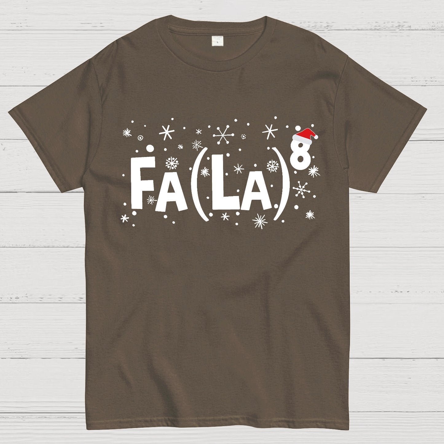 Math Christmas FaLaGeek T-Shirt