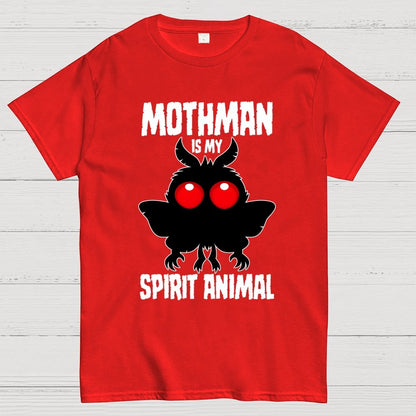 Mothman Is My Spirit Animal Dark Geek T-Shirt