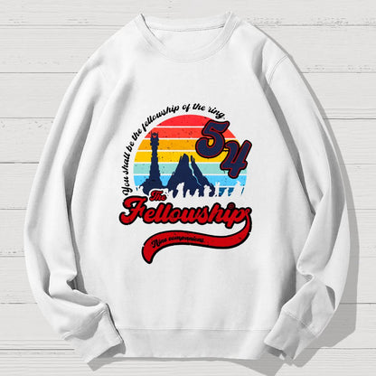 Nine Friends Geek Cotton Sweatshirt