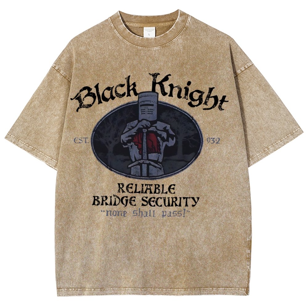 Black Knight Vintage Distressed T-shirt