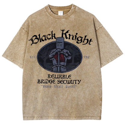 Black Knight Vintage Distressed T-shirt