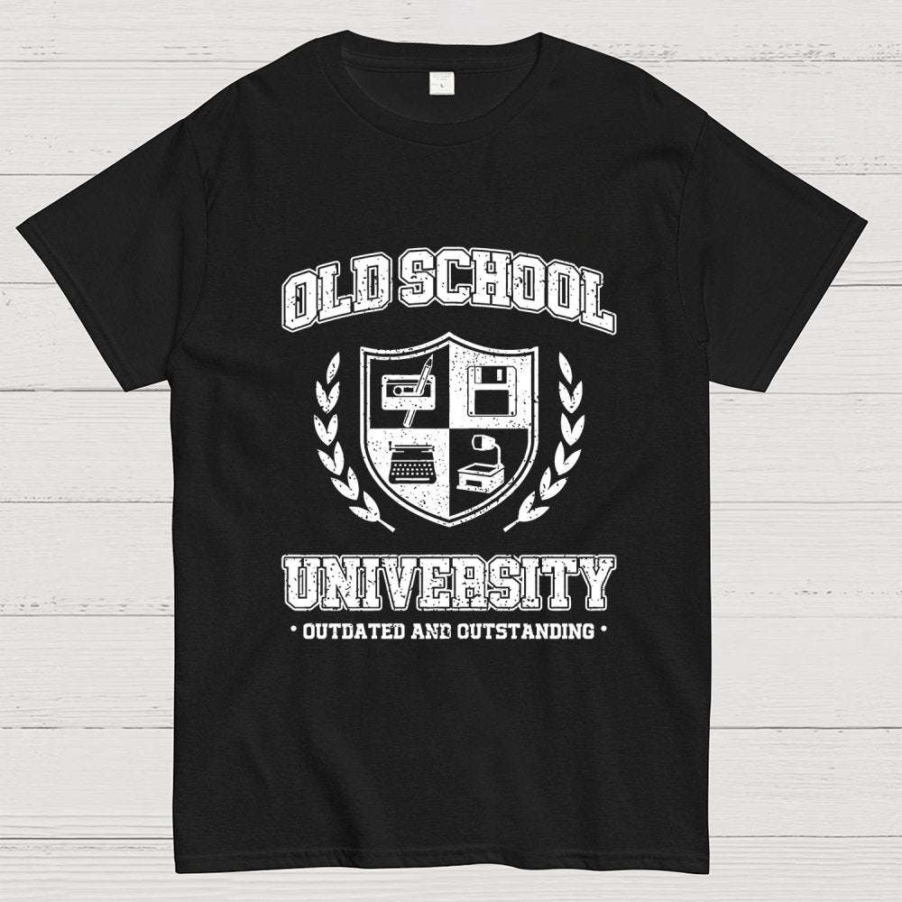 Old School University Unisex Geek T-Shirt