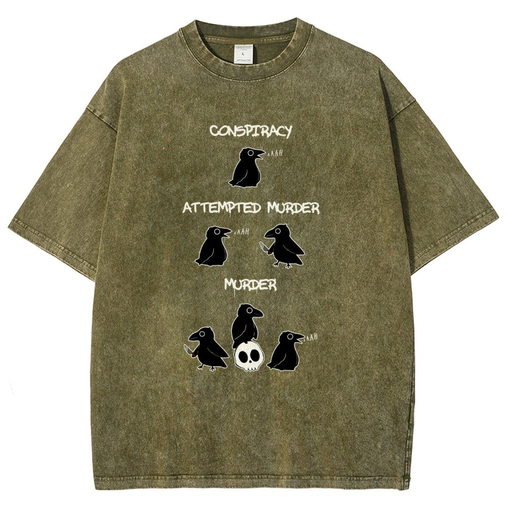 From Conspiracy To Murder Vintage Distressed T-shirt