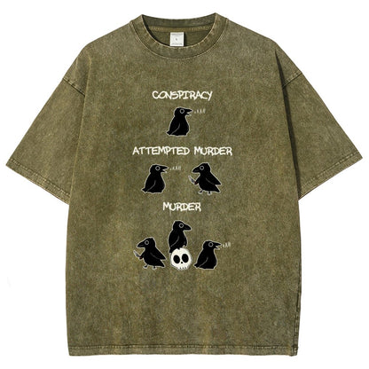 From Conspiracy To Murder Vintage Distressed T-shirt