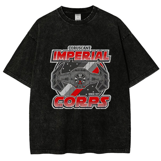 Galactic Corps Vintage Distressed T-shirt