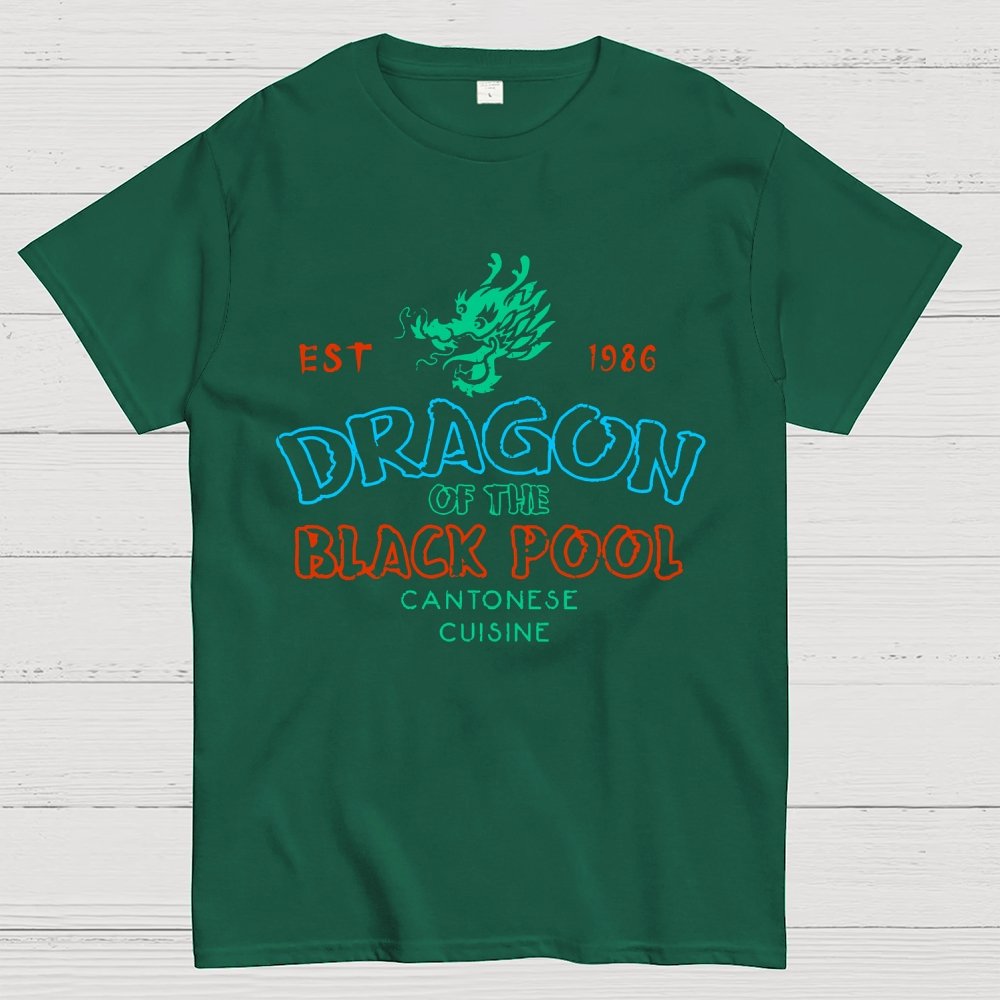 Dragon of the Black Pool Unisex Geek T-Shirt