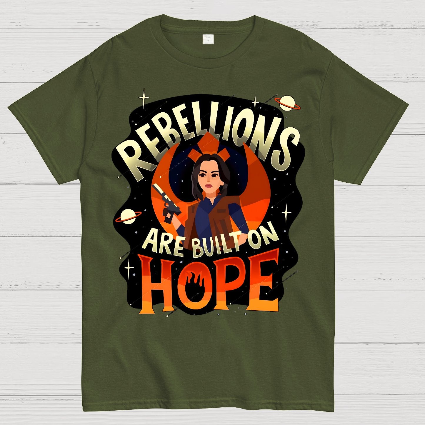 Rebellions Are Built on Hope Geek T-Shirt