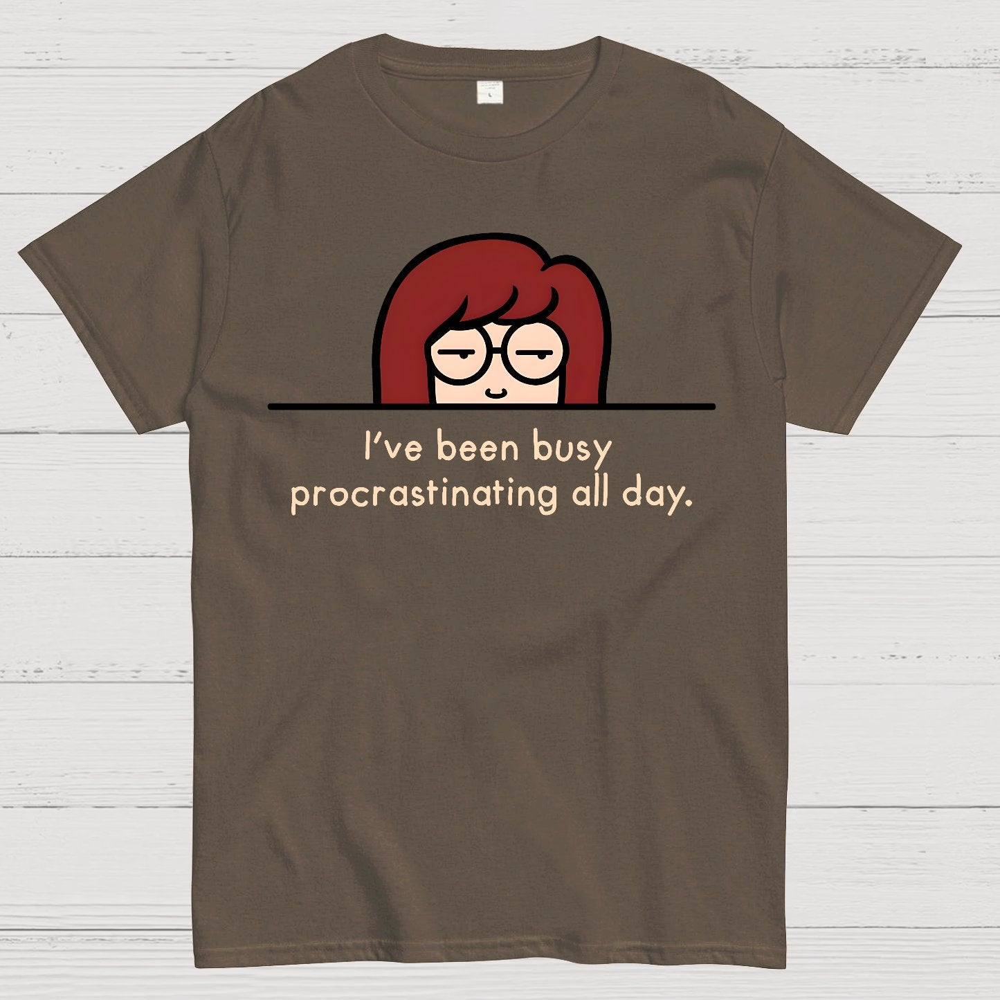 Busy Procrastinating. Sarcasm Geek T-Shirt