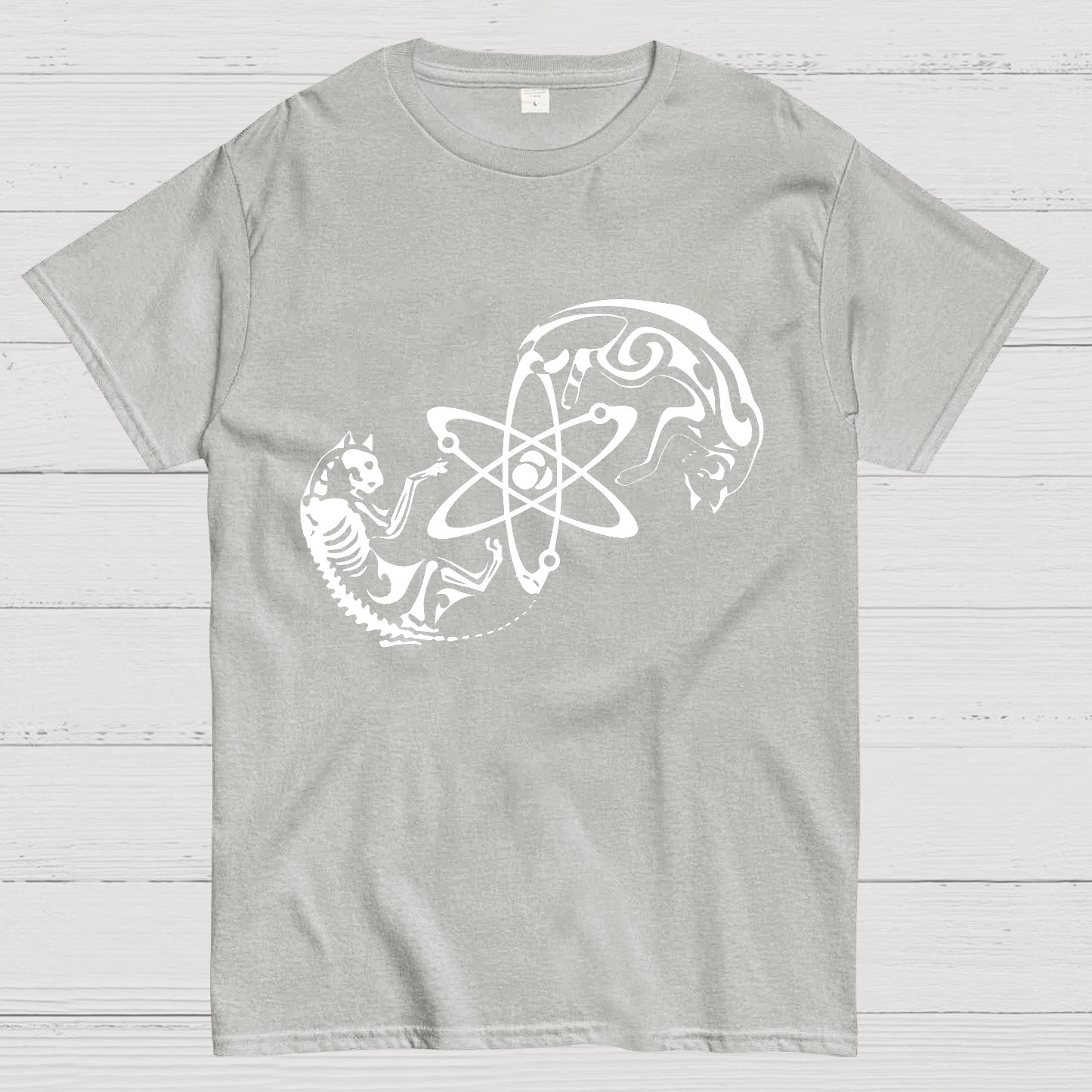 Science Cat Geek Geeky T-Shirt