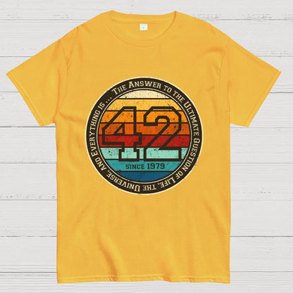 42 Life The Universe And Everything Geek T-Shirt