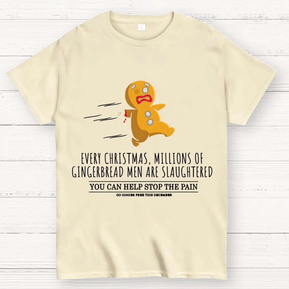Gingerbread Man Geek T-Shirt
