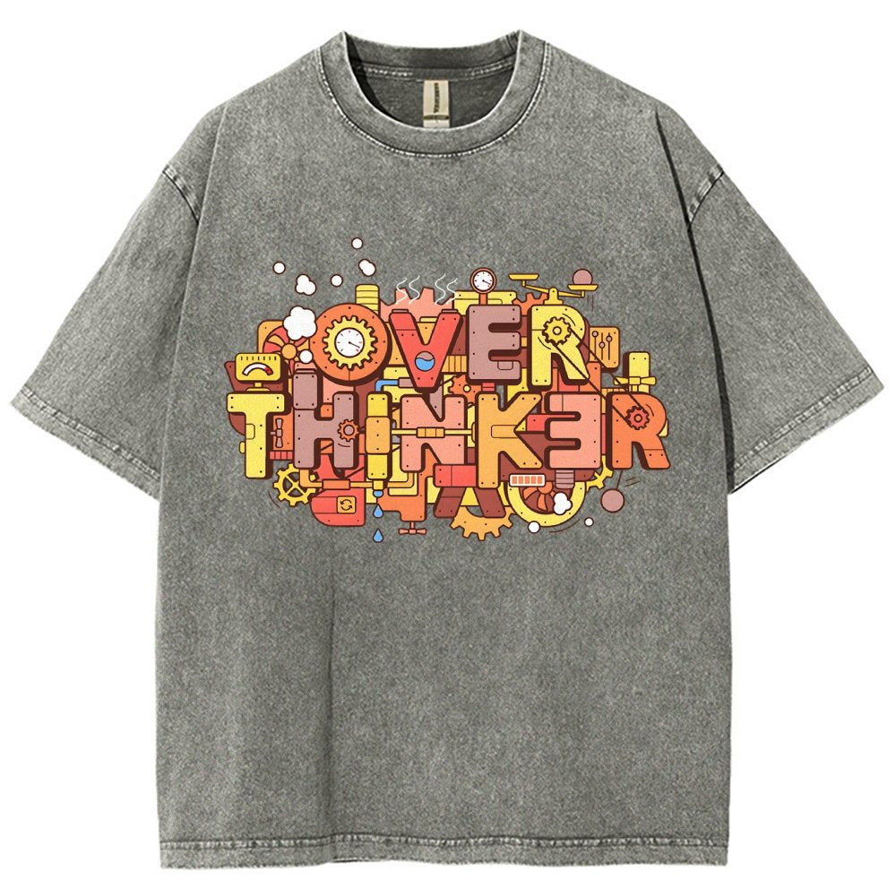 The Overthinker! Vintage Distressed T-shirt